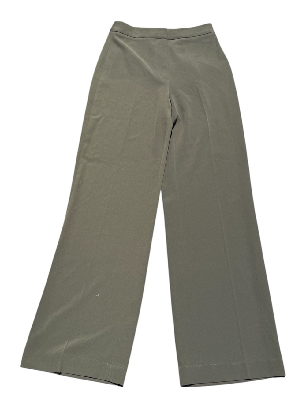 H&M Wide Leg Dress Pants Olive Green Size 4